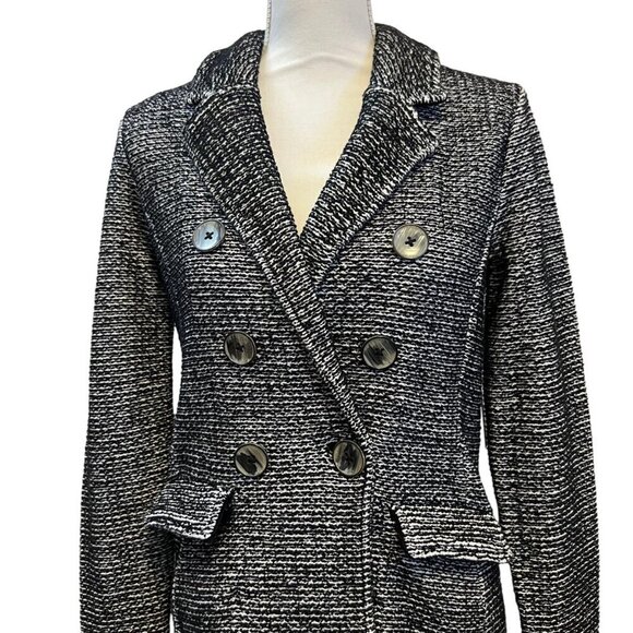 Chico's Notch Collar Cardigan Sweater Blazer NWT Size 4 - Picture 2 of 10